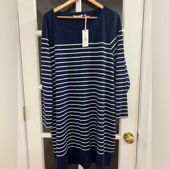Vineyard Vines Dresses & Skirts - Vineyard Vines Shirt Boatneck Dress - Size 3X - NWT